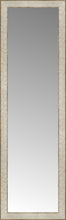 14" x 45" Libretto Antique Silver Custom Framed Mirror