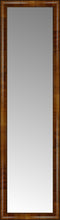 16" x 56" Belmont Light Brown Custom Framed Mirror