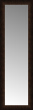 15" x 46" Dark Copper Custom Framed Mirror