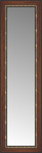 15" x 45" Malabar Walnut Custom Framed Mirror