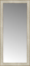 16" x 34" Libretto Antique Silver Custom Framed Mirror