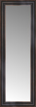 16" x 43" Aged Bronze Slope Custom Framed Mirror