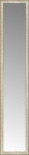 15" x 76" Libretto Antique Silver Custom Framed Mirror