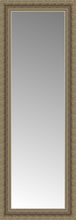 14" x 36" Ambrosia Silver Custom Framed Mirror