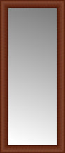 16" x 36" Ansley Cherry Custom Framed Mirror