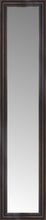 15" x 62" Aged Bronze Slope Custom Framed Mirror