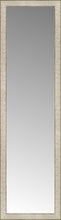 16" x 56" Libretto Antique Silver Custom Framed Mirror