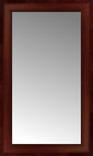 16" x 26" Ansley Mahogany Custom Framed Mirror