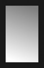 16" x 24" Soho Black Custom Framed Mirror