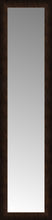 14" x 52" Dark Copper Custom Framed Mirror