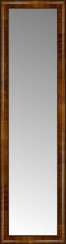 14" x 48" Belmont Light Brown Custom Framed Mirror