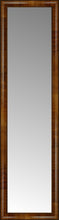 15" x 53" Belmont Light Brown Custom Framed Mirror