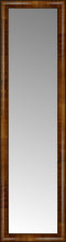 14" x 48" Belmont Light Brown Custom Framed Mirror