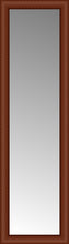 15" x 49" Ansley Cherry Custom Framed Mirror