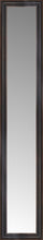 14" x 63" Aged Bronze Slope Custom Framed Mirror