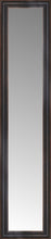 15" x 61" Aged Bronze Slope Custom Framed Mirror