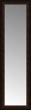 15" x 49" Dark Copper Custom Framed Mirror