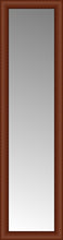 15" x 53" Ansley Cherry Custom Framed Mirror