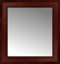 16" x 17" Ansley Mahogany Custom Framed Mirror