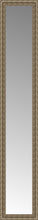 14" x 70" Sevilla Silver Custom Framed Mirror