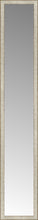14" x 77" Libretto Antique Silver Custom Framed Mirror