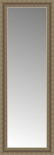 16" x 42" Ambrosia Silver Custom Framed Mirror