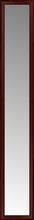 14" x 80" Ansley Mahogany Custom Framed Mirror