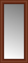 14" x 29" Ansley Cherry Custom Framed Mirror