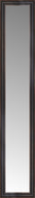 15" x 72" Aged Bronze Slope Custom Framed Mirror