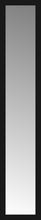 15" x 74" Soho Black Custom Framed Mirror