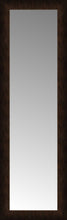 15" x 45" Dark Copper Custom Framed Mirror