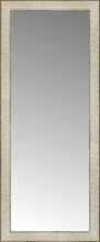 16" x 38" Libretto Antique Silver Custom Framed Mirror