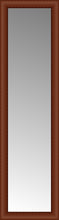 15" x 52" Ansley Cherry Custom Framed Mirror