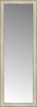15" x 42" Libretto Antique Silver Custom Framed Mirror