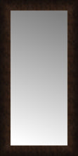 16" x 30" Dark Copper Custom Framed Mirror