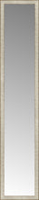 15" x 73" Libretto Antique Silver Custom Framed Mirror