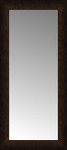 15" x 31" Dark Copper Custom Framed Mirror