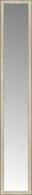 14" x 83" Libretto Antique Silver Custom Framed Mirror