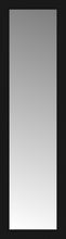 14" x 46" Soho Black Custom Framed Mirror