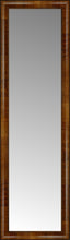 15" x 49" Belmont Light Brown Custom Framed Mirror