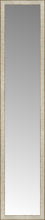 15" x 70" Libretto Antique Silver Custom Framed Mirror