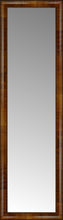 16" x 53" Belmont Light Brown Custom Framed Mirror
