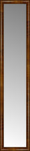 15" x 69" Belmont Light Brown Custom Framed Mirror