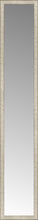 14" x 76" Libretto Antique Silver Custom Framed Mirror