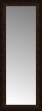 15" x 36" Dark Copper Custom Framed Mirror
