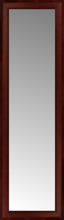 14" x 44" Ansley Mahogany Custom Framed Mirror