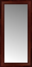 15" x 30" Ansley Mahogany Custom Framed Mirror