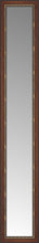 15" x 74" Malabar Walnut Custom Framed Mirror