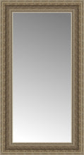 14" x 24" Ambrosia Silver Custom Framed Mirror