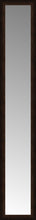 14" x 74" Dark Copper Custom Framed Mirror
